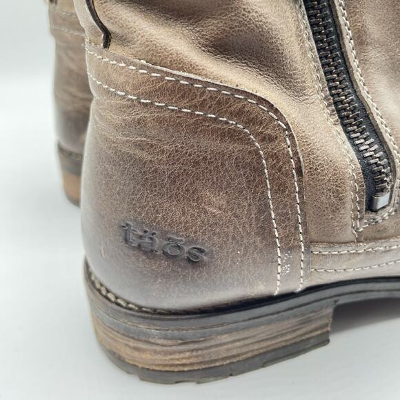 Taos Convoy Ankle Boots Women’s Size EU 41 US 10-10.5 Brown Leather Booties - Picture 8 of 13